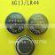 AG13 Battery 1.5 V Alkaline Coin Cell Battery LR44 Coin Cell Battery Eunicell