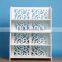 Bedroom furniture white cheap wooden storage racks shelf