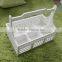 Modern waterproof collapsible plastic fruit basket