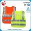 EN1150 polyester high visibility reflective custom kids/child safety vest apparel