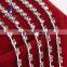 ss22 gold Single row Rhinestone cup chain for Garment Decoration Bags Nail Art                        
                                                Quality Choice