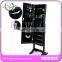 bedroom floor mirror jewelry armoire floor mirror stand