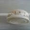 Natural Color Custom Printed Cotton Ribbon