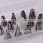 24-head stainless steel Pastry tips for cake decoration icing nozzle
