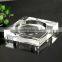 New Design Laser Hot Sales engraving Star Crystal Glass Cigar Ashtray