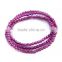 Fashion jewelry crystal jewelry wholesale hot Purple Rose 567A purple teeth Ukraine GARNET BRACELET MULTI ring on hand