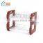 2 Tiers Wooden Kitchen Dish Rack/Dish Drainer/Dish Holder