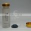 ISO 10ml clear and amber cosmetic glass bottle