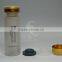 ISO 10ml clear and amber cosmetic glass bottle