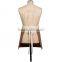 Custom brown canvas garden ulitity wasit apron with pockets