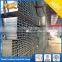 Q195 thin wall pre galvanized square steel tube sizes