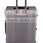 26"aluminum luggage with 4 spinner wheels