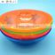 plastic coloured bowl