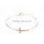 expandable 316L stainless steel cross wire bangle