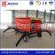 Human trailed mobile hydraulic lift platforms equipment with height 12m