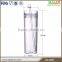 Hot Sale 3d cheap bulk acrylic tumbler with straw wholesale