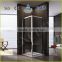 Corner hinge two tempered glass shower enclosure EX-302