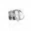 Unique 3 Parts 18K Gold Ring Designs For Girls
