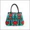 Turquoise Messenger Bag Handmade Handbag Suzani Embroidery Bag Shopping bag Suzani Bag Lady Handbag women handbag canvas bag