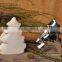 Resin christmas tree nativity set