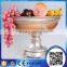 Mannufacturer Factory Price Poly Resin Decorative Fruit Bowl