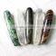 wholesale natural rock obsidian green aventurine clear fluorite gemstone crystal massager wands