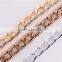 Handbag hardware accessories metal oval chain,Decorative bag parts metal chain,Detachable handbag metal chain