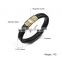 Charm Bracelets Bracelets or Bangles Type and Unisex Gender stainless steel magnetic clasps leather bracelets