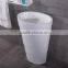 acrylic solid surface pedestal sinks/ hairdressing wash basins, artificial stone Freestanding wash basin