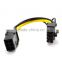 10cm PCI Express PCIe 6 Pin to 8 Pin Graphics Card Power Adapter Cable