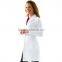 Fashionable Designed White Hospital Doctor Lab Coat for Female China Manufacture Women Clinical Long Medical DOCTOR LAB COATS