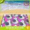 Assured trade latest design great material promotional hotsale rug beach mat