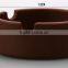 Eco-Friendly Pocket Round Shatterproof Cigar Silicone Ashtray
