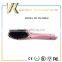 pure ceramic PTC hair straightening comb lcd hair straightener brush