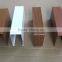 Aluminum acoustic buffle ceiling stripe