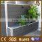 2016 new design outdoor wood plastic composite fence panels