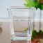 Square flower container glass vase for flower wholesale