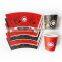 2016 New products Folding Coffee paper cup fan