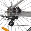 High end market's 700C with crank motor and hydraulic brake electric bike