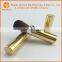 Mini size customized female gold retractable face brushes with competitive price
