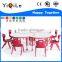 Hot sale stylish durable material free daycare furniture with certificates