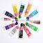 2015 popular school supplies washable kids acrylic paint for wood, 6ml tube mini acrylic paint set