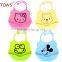 100% Food Grade Silicone Soft Baby Bib/ Popular Waterproof Bellyband Apron with FDA Standard