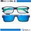 2016 Latest vogue flip-up clip on sunglasses,mens optical glasses