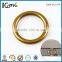 Solid Metal Antique Brass Steel Round Ring, O-ring For Bags