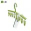 Detachable clip hangers plastic
