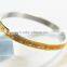 18K Gold Jewelry Simple Designs Bangle