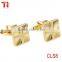 Custom men accessory cufflink manufacturer 316L stainless steel silver suit shirt cufflinks for men