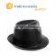 High Quality Leather Bucket Hat Black Plain Bucket Hat Mens Bucket Hat