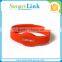 cheap factory custom printed waterproof Silicone RFID Wristband/ Bracelet/ Watch Tag with EM4200 Chip